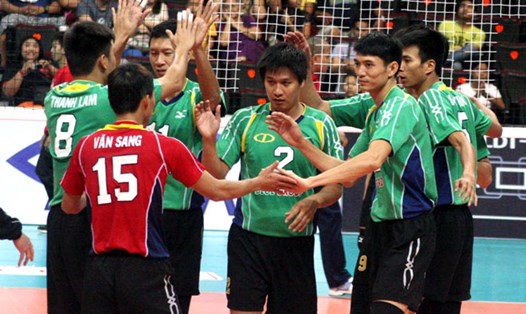 Đội Đức Long Gia Lai đã giải thể vào đầu năm 2016. Ảnh: volleyball.vn