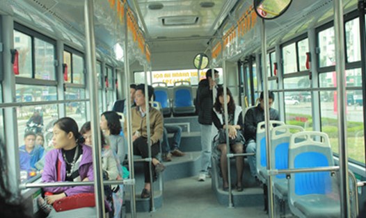 Buýt nhanh BRT. Ảnh Trần Vương
