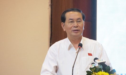 Chủ tịch Nước Trần Đại Quang trả lời các kiến nghị của cử tri TPHCM. Ảnh: L.T