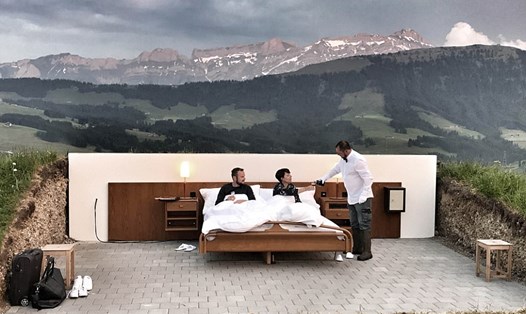 Khách sạn ngoài trời có giá 250 franc Thụy Sĩ, tương đương hơn 5,6 triệu đồng/đêm.