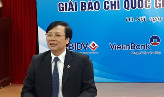 Nhà báo Hồ Quang Lợi – Phó Chủ tịch Thường trực Hội Nhà báo Việt Nam (Ảnh: HN)
