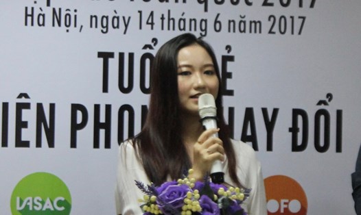 Nguyễn Phương Anh - cô gái Việt Nam xinh xắn đã xuất sắc cùng lúc giành 2 học bổng tiến sĩ toàn phần (Ảnh: HN)