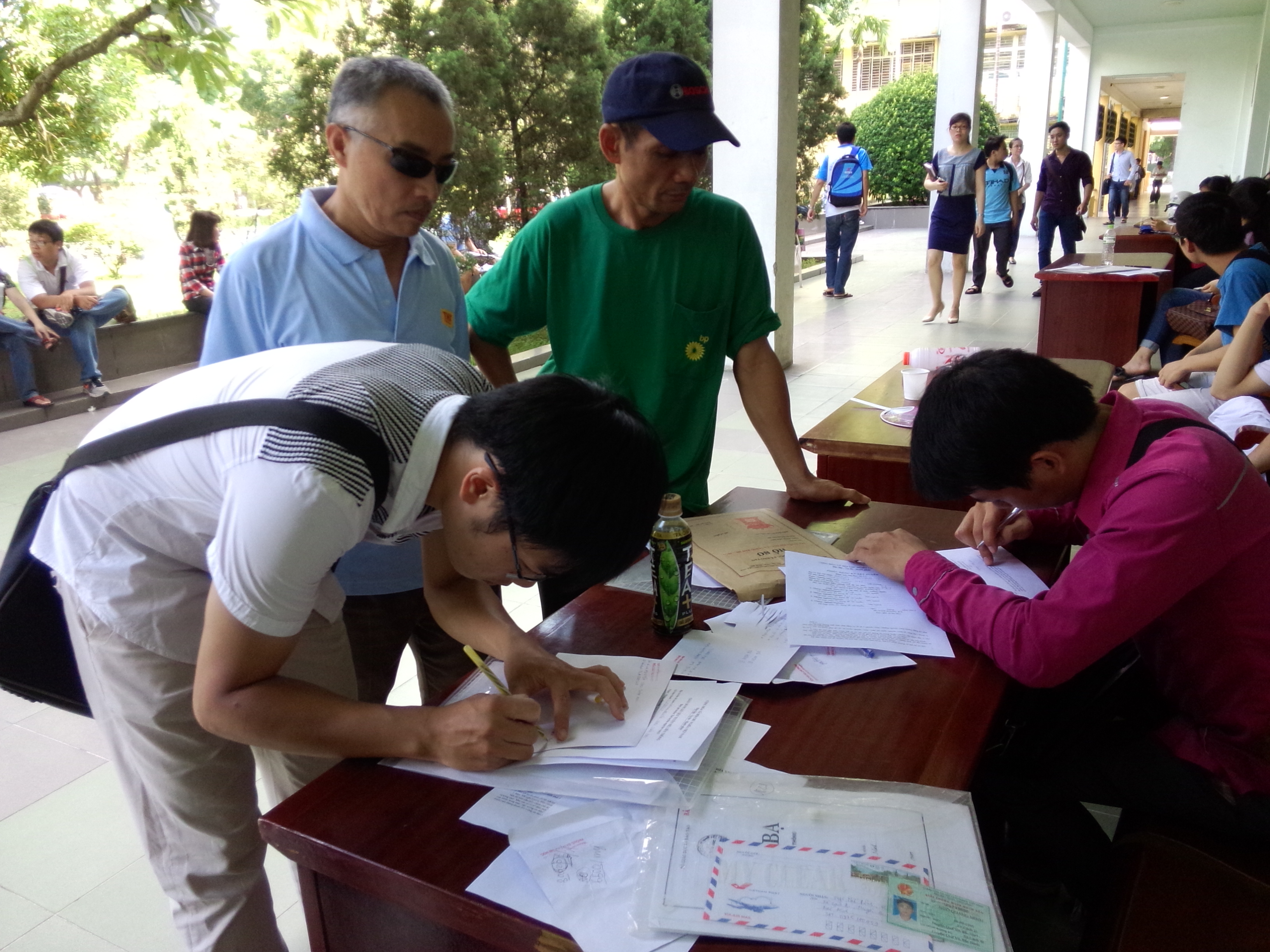 Thí sinh được thay đổi nguyện vọng sau khi biết điểm thi bắt đầu từ ngày 15.7 (Ảnh: HN)