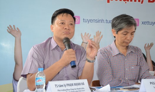TS Phạm Mạnh Hà cho rằng: Điểm chuẩn các trường top giữa sẽ có nhiều biến động (Ảnh: HN)