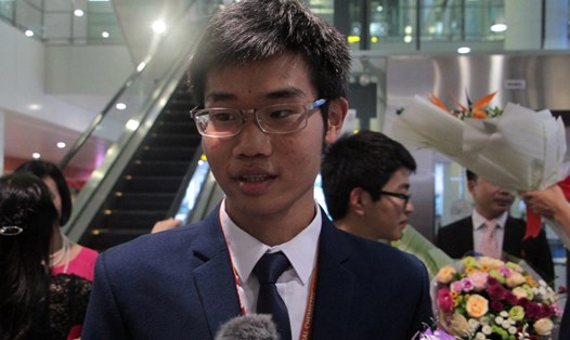 Đinh Quang Hiếu xuất sắc lần thứ 2 giành Huy chương Vàng (HCV) Olympic Hóa học quốc tế (Ảnh: HN)