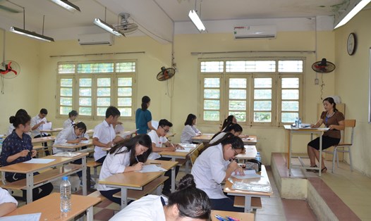 Sở GDĐT Hà Nội sẽ giảm biên chế giáo viên 2% mỗi năm. Ảnh: Huyên Nguyễn