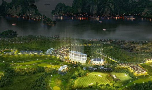 Hình ảnh quần thể FLC Ha Long Bay Golf Club Luxury Resort. Ảnh: P.V