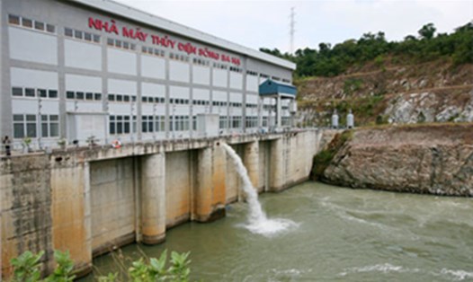 Nhà máy thuỷ điện sông Ba Hạ. (Ảnh: MOIT)