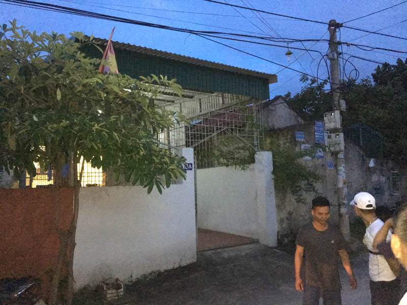 Ngôi nhà nơi xảy ra vụ nổ mìn tự tạo. Ảnh: Công thông tin điện tử TP.Uông Bí.