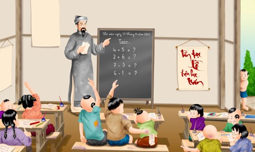 Chúc mừng ngày Nhà giáo Việt Nam 20.11. Ảnh minh họa, nguồn Internet.