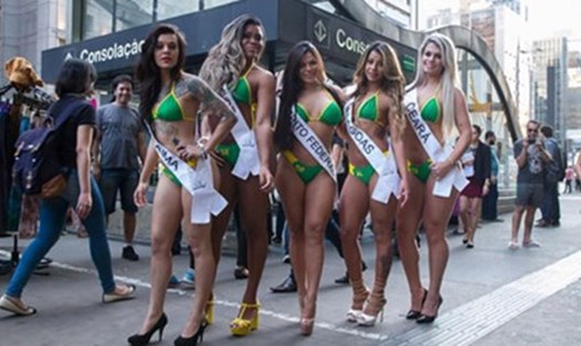 Phát sốt với cuộc thi Hoa hậu vòng 3 tại Brazil