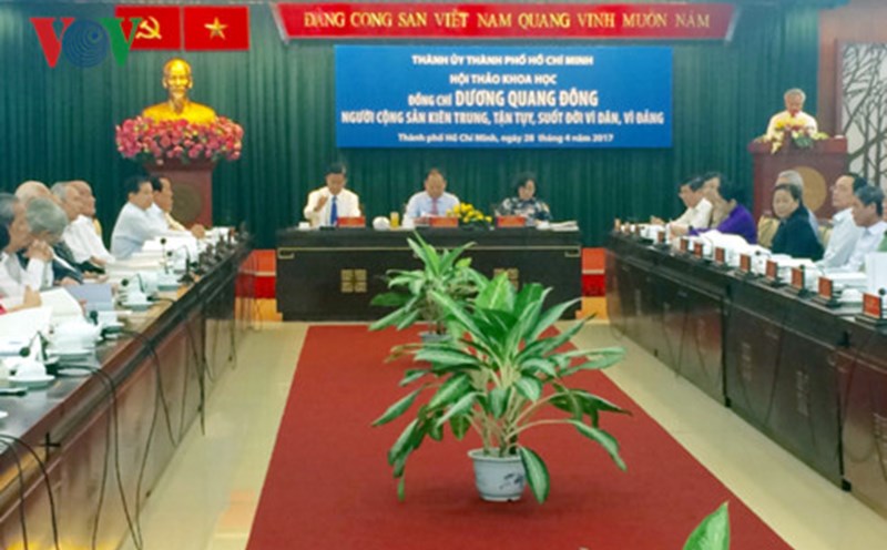 Quang cảnh hội thảo ngày 28.4. Ảnh: ĐTN