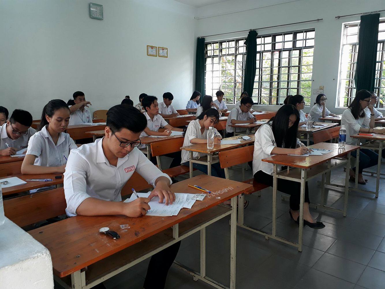 TP.Đà Nẵng có 103 bài thi đạt điểm 10 trong kỳ thi tốt nghiệp THPT vừa qua. Ảnh: TT