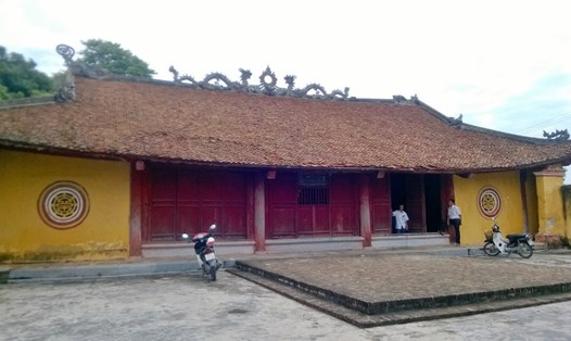 Đình Nhu Thượng là ngoi đình cổ hàng trăm năm tuổi - Ảnh TN