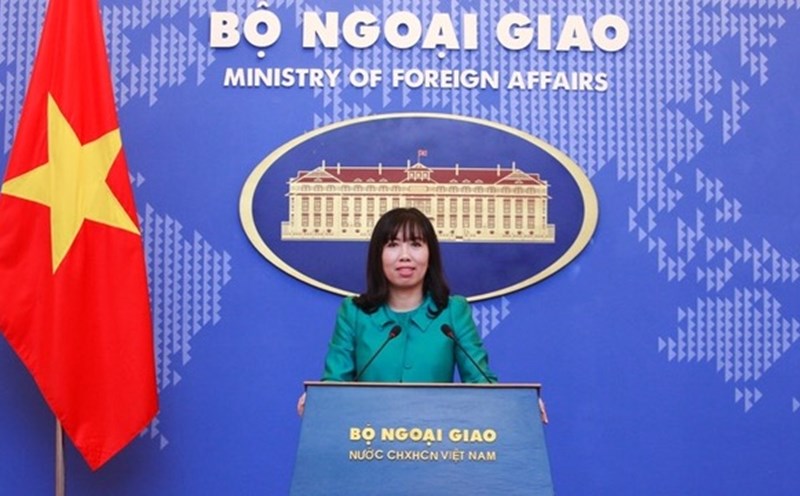 Người phát ngôn Bộ Ngoại giao Lê Thị Thu Hằng.