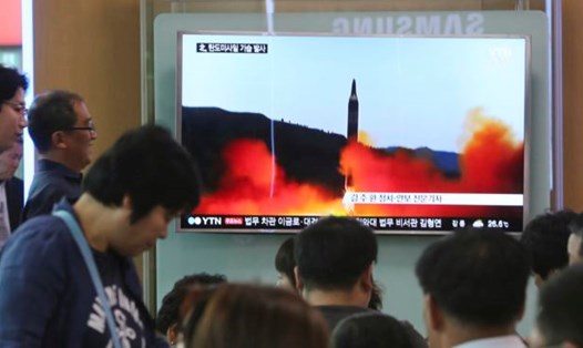 Triều Tiên liên tục thử tên lửa. (Ảnh: AP)