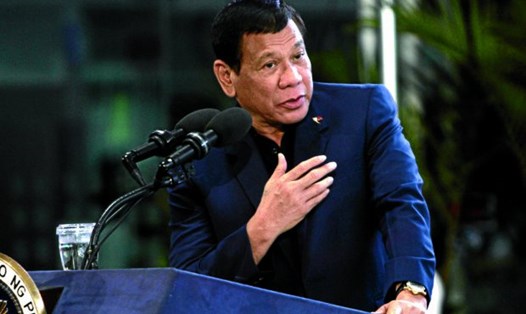 Tổng thống Rodrigo Duterte (Ảnh: Inquirer)