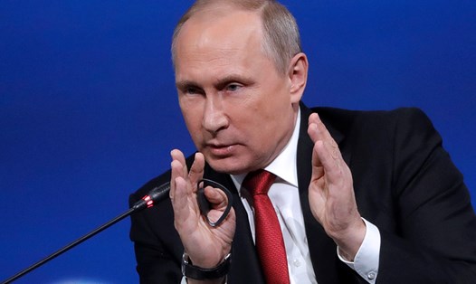 Tổng thống Nga V.Putin. Ảnh: TASS