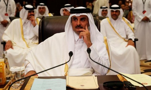 Tiểu vương Qatar Sheikh Tamim bin Hamad Al Thani. (Ảnh: Reuters)