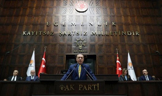 Tổng thống Thổ Nhĩ Kỳ Recep Erdogan. Ảnh: AFP