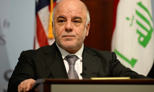Thủ tướng Iraq Haider al-Abadi. Ảnh: AFP