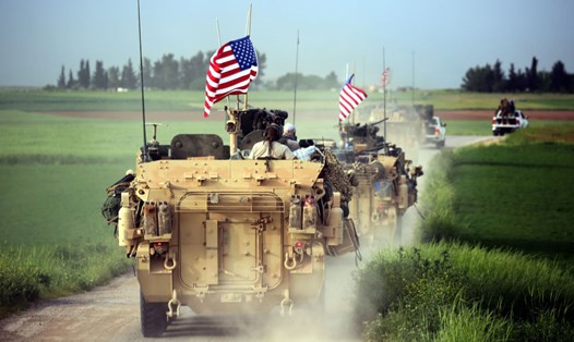 Xe tăng Mỹ. Ảnh: AFP