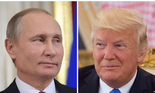 Tổng thống Nga Vladimir Putin và Tổng thống Mỹ Donald Trump. Ảnh: Reuters