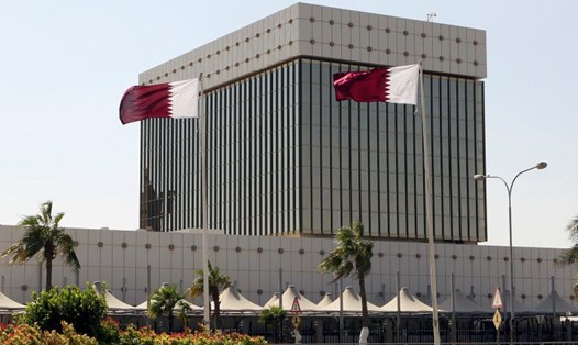Ngân hàng Trung ương Qatar ở Doha. Ảnh: Reuters