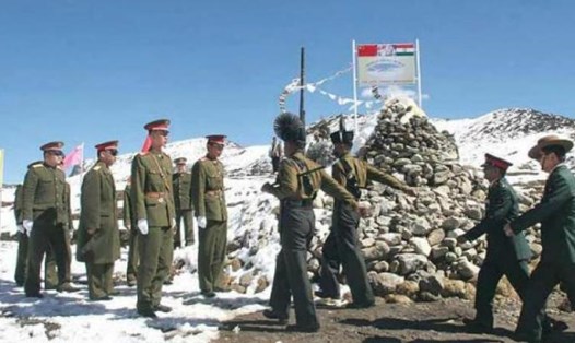 Trung Quốc và Ấn Độ tranh chấp biên giới căng thẳng suốt 1 tháng qua. Ảnh: PTI