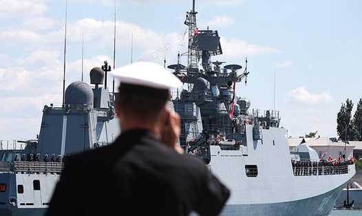 Nga muốn phát triển hải quân mạnh thứ hai thế giới. Ảnh: TASS