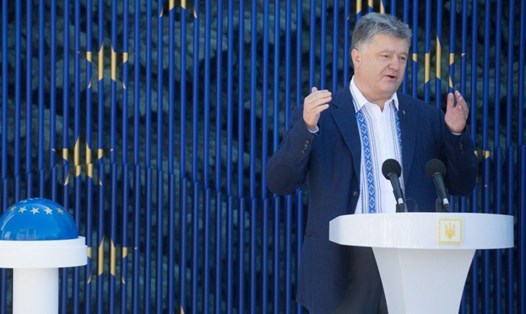 Tổng thống Petro Poroshenko. Ảnh: Sputnik