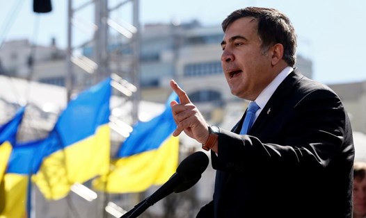 Ông Mikhail Saakashvili. Ảnh: Reuters