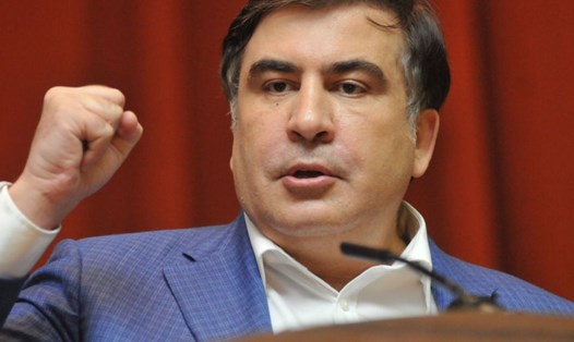 Cựu Tổng thống Gruzia Mikhail Saakashvili. Ảnh: Sputnik