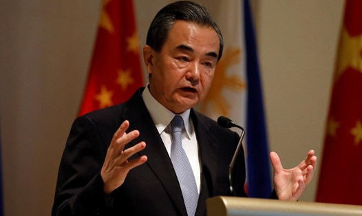 Ngoại trưởng Trung Quốc Vương Nghị. Ảnh: Reuters