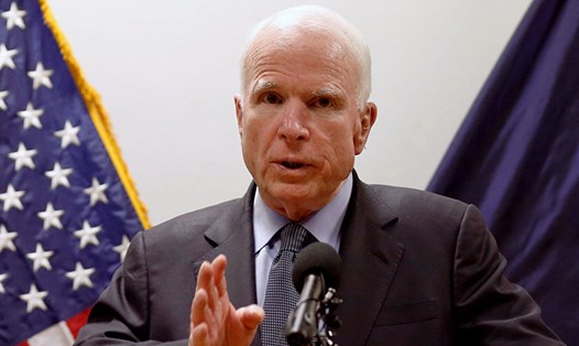 Thượng nghị sĩ Mỹ John McCain. Ảnh: Reuters