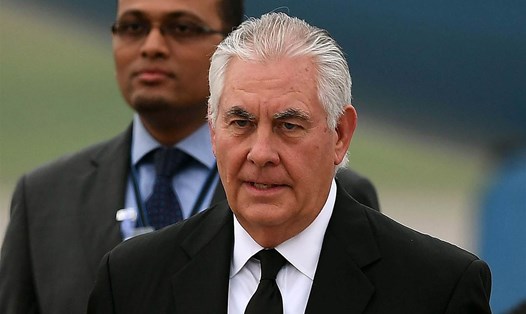 Ngoại trưởng Mỹ Rex Tillerson hạ thấp mối đe doạ từ Triều Tiên. Ảnh: NBC News