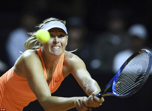 Sharapova để thua ngược cay đắng 1 - 2 trước Mladenovic