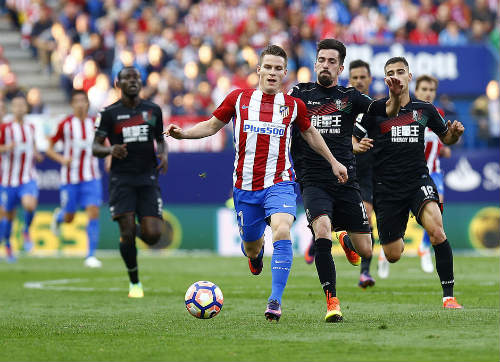 Atletico thắng tưng bừng 5 - 0 trên sân Las Palmas