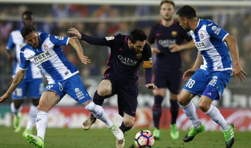Hiệp 2 bùng nổ, Barca đánh bại Espanyol 3 - 0