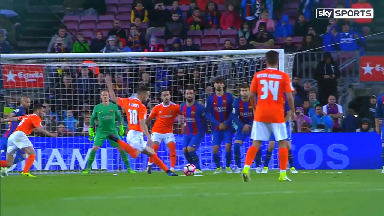 Cùng chiêm ngưỡng những bàn thắng tuyệt đẹp trên sân cỏ thế giới tuần qua