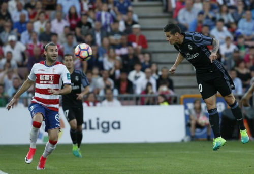 Real thắng tưng bừng Granada 4 - 0 với đội hình siêu dự bị