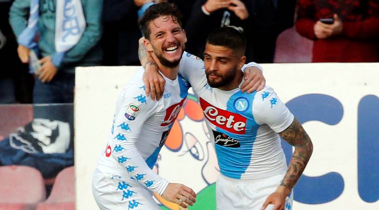 Napoli thắng dễ Cagliari 3 - 1