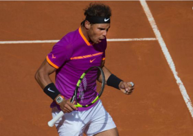 Nadal vất vả đánh bại Goffin 2 - 0 sau 2 tiếng đồng hồ (TK Madrid Open)