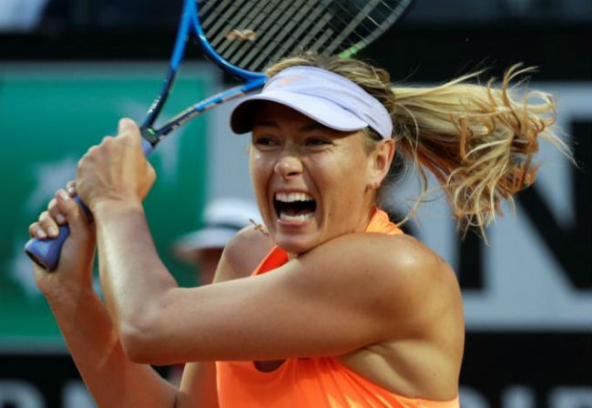 Sharapova dừng bước trước Baroni vì chấn thương đùi (V2 Rome Masters)