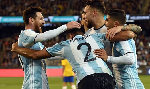 Argentina thắng tối thiểu Brazil 1 - 0 trong ngày ra mắt HLV Sampaoli