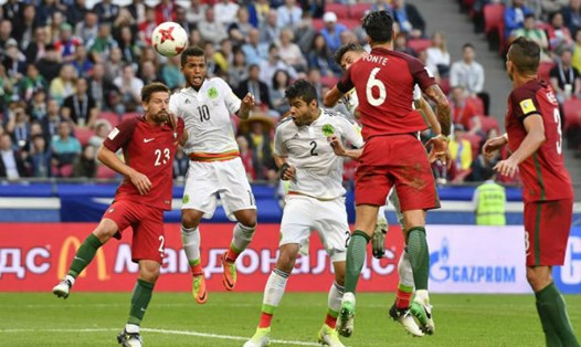 Hòa Mexico 2 - 2, Bồ Đào Nha gây thất vọng ngày ra quân Confederations Cup