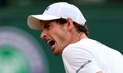Ngược dòng kinh điển trong set 4 trước Fognini, Murray giành vé vào vòng  4 Wimbledon