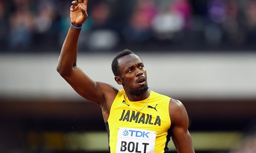 Usain Bolt thua sốc, chỉ về thứ 3 nội dung chạy 100m giải vô địch điền kinh thế giới 2017