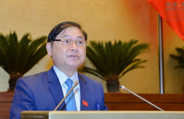 Chủ nhiệm Ủy ban Khoa học, Công nghệ và Môi trường của Quốc hội Phan Xuân Dũng (Ảnh: Q.H)