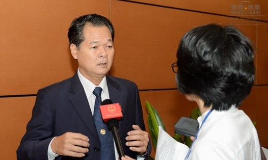 Phó Chủ nhiệm Ủy ban Khoa học Công nghệ và Môi trường của Quốc hội Trương Minh Hoàng (Ảnh: Q.H)